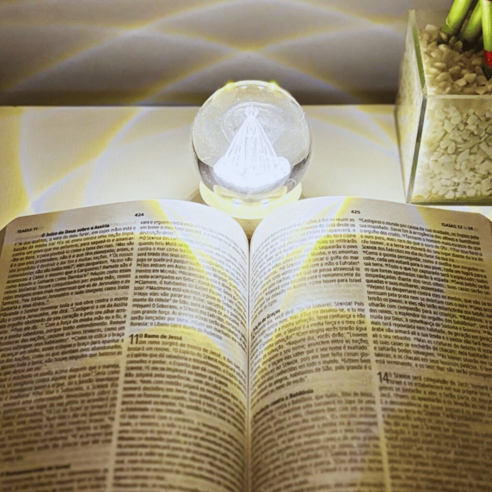 Luminária de mesa Nossa Senhora Aparecida