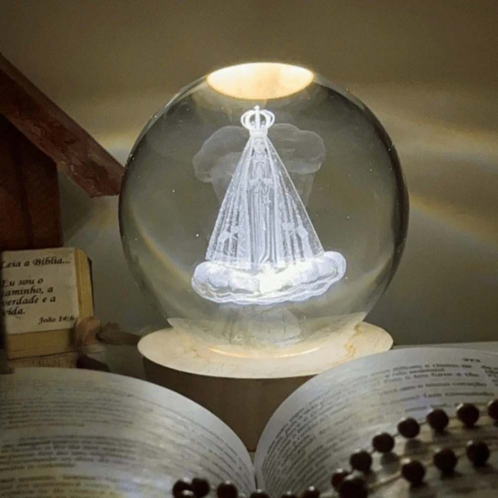 Luminária de mesa Nossa Senhora Aparecida